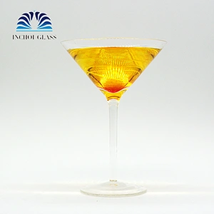 High Quality Transparent Clear Martini Glass For Bar