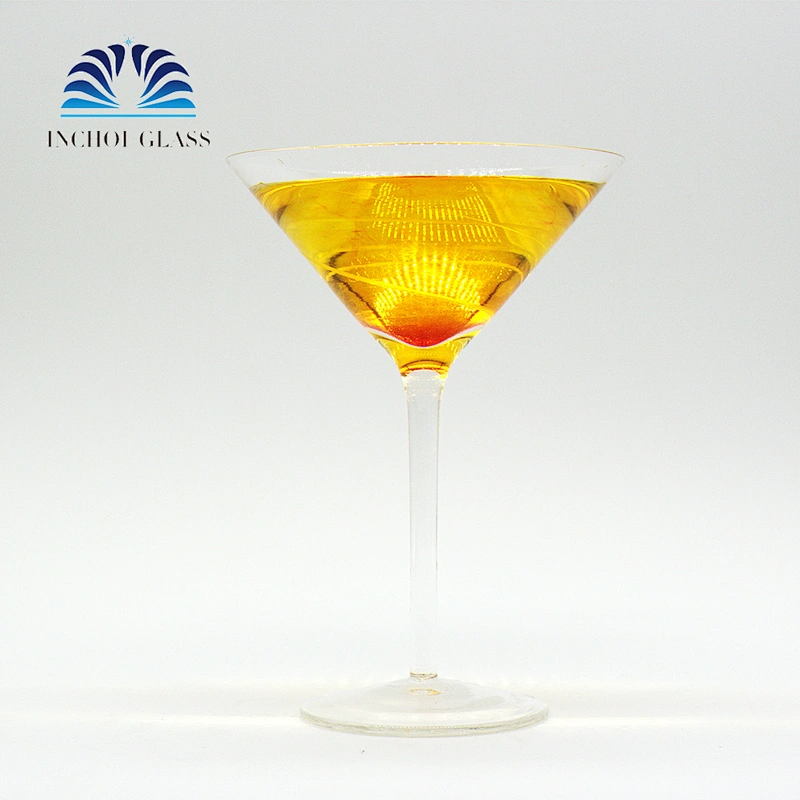 High Quality Transparent Clear Martini Glass For Bar