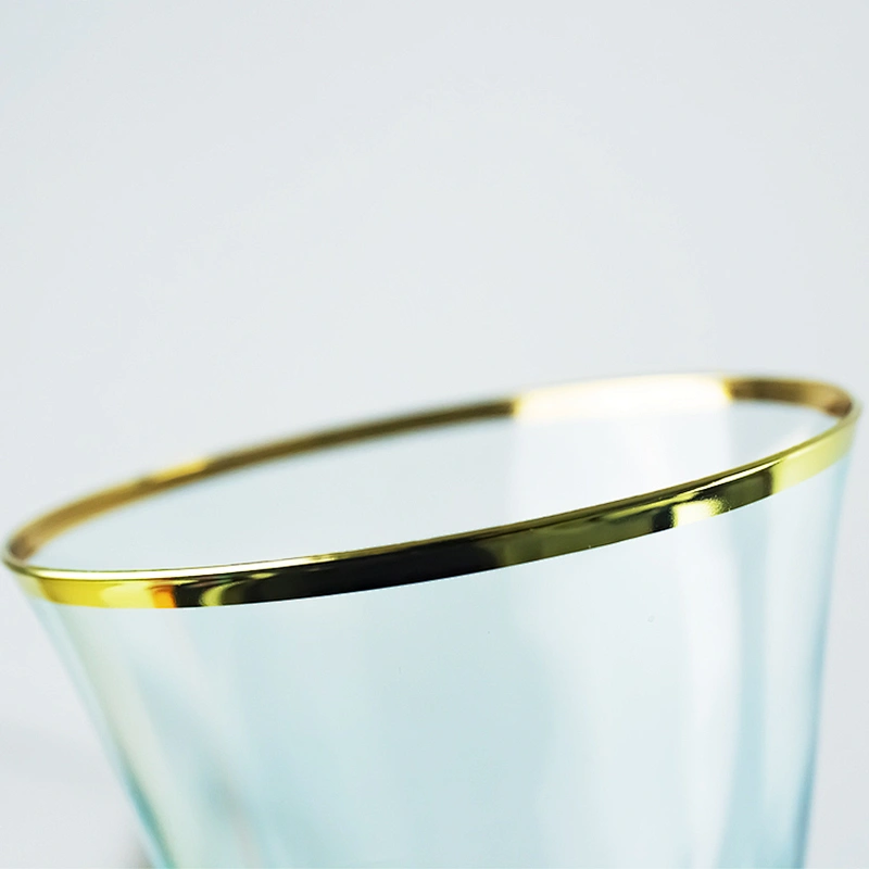 260ml Gold Phnom penh Light Green Liquor Drink Champagne Wine Glass