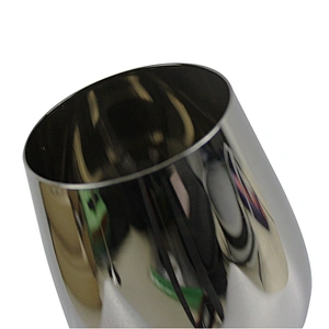 Silver Electroplating Red Wine Glass Cup Set High Quality Lead Free Clear Crystal Wedding Wine Glass