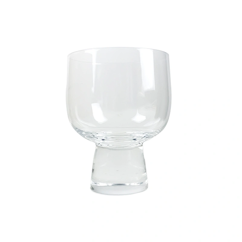 Chinese Bottomless transparent Liquor wine glass