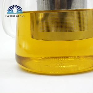 500ml Large Capacity Glass Teapot With Removable Infuser - Stovetop Safe - Blooming And Loose Leaf Tea