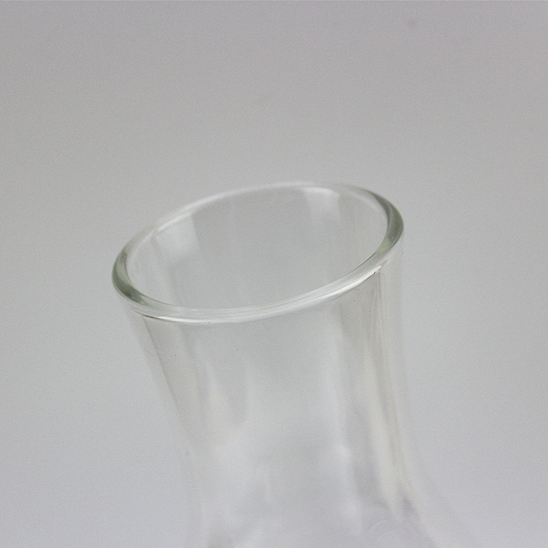 Manual lead-free Crystal The Kettle With Wood Pellets Lid/Glass Beverage Bottle/Glass Wine Bottle