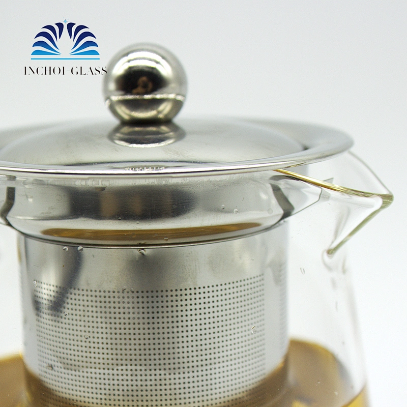 500ml Large Capacity Glass Teapot With Removable Infuser - Stovetop Safe - Blooming And Loose Leaf Tea