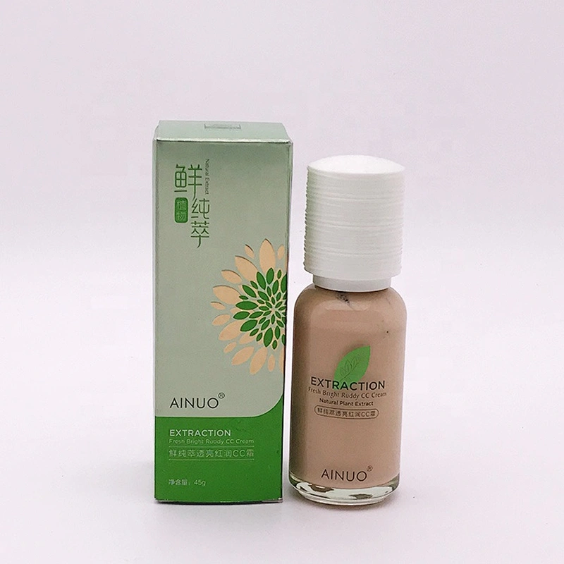 AINUO Nature Makeup Face Foundation CC Cream Whitening