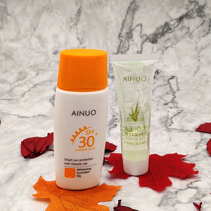 Skin Care Natural Face Cream Lotion Skin Whitening Vitamin C Sunscreen