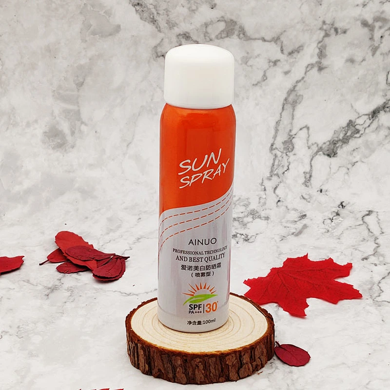 Spf 30 Sunscreen Travel Size Outdoor Waterproof Sunscreen Spray Wholesale