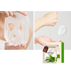 Silk Sleep Aloe Vera Face Mask Suppliers Beauty Custom Face Mask