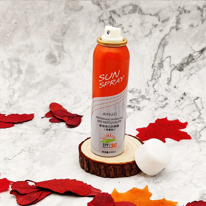 Spf 30 Sunscreen Travel Size Outdoor Waterproof Sunscreen Spray Wholesale