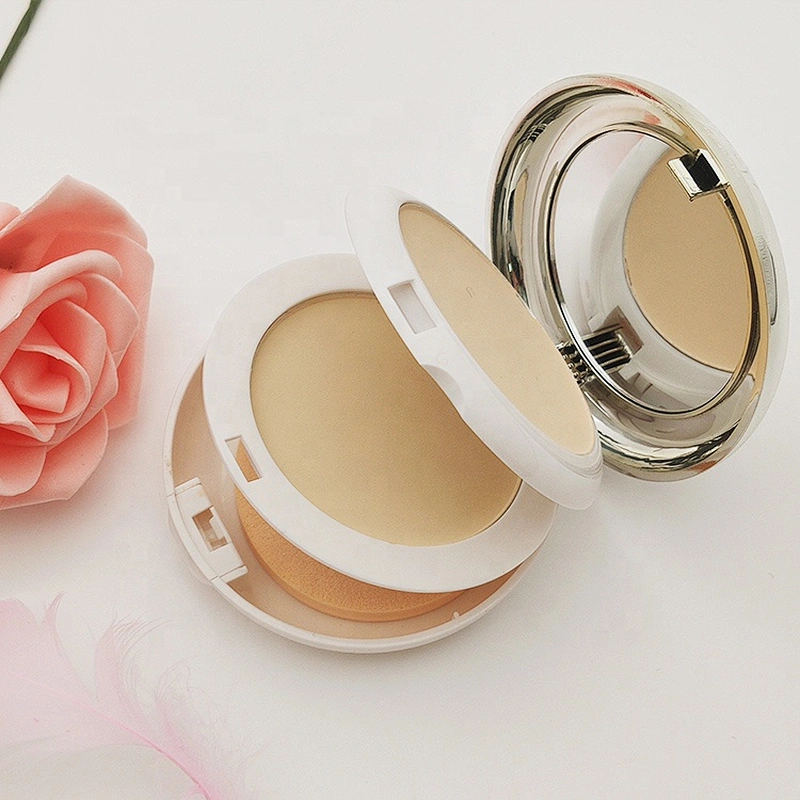 Clear Makeup Powder Compact Oem Private Label Compact Powder Face