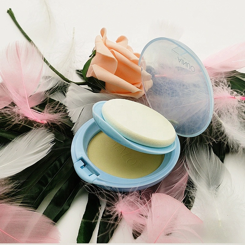 Private Label Powder Makeup Foundation Luxury Compact Make Up  Powder Face