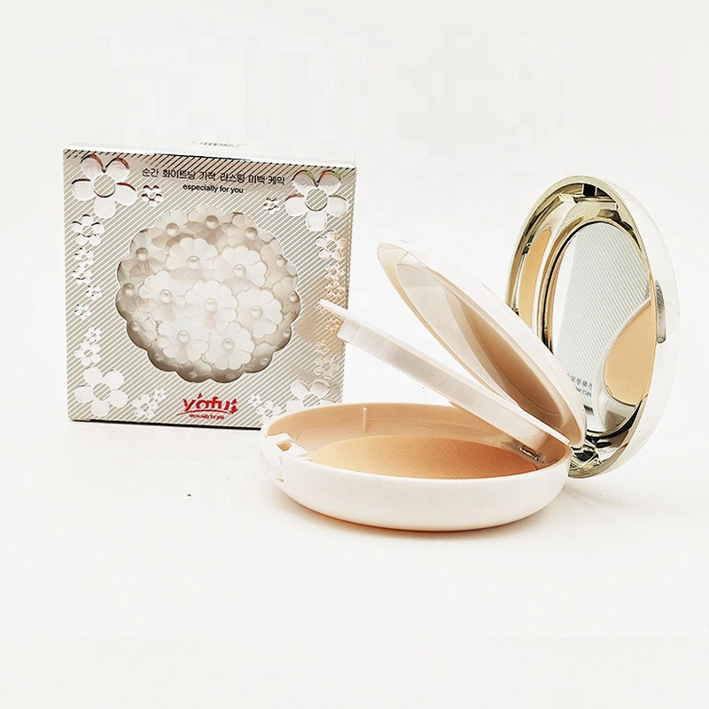 Clear Makeup Powder Compact Oem Private Label Compact Powder Face