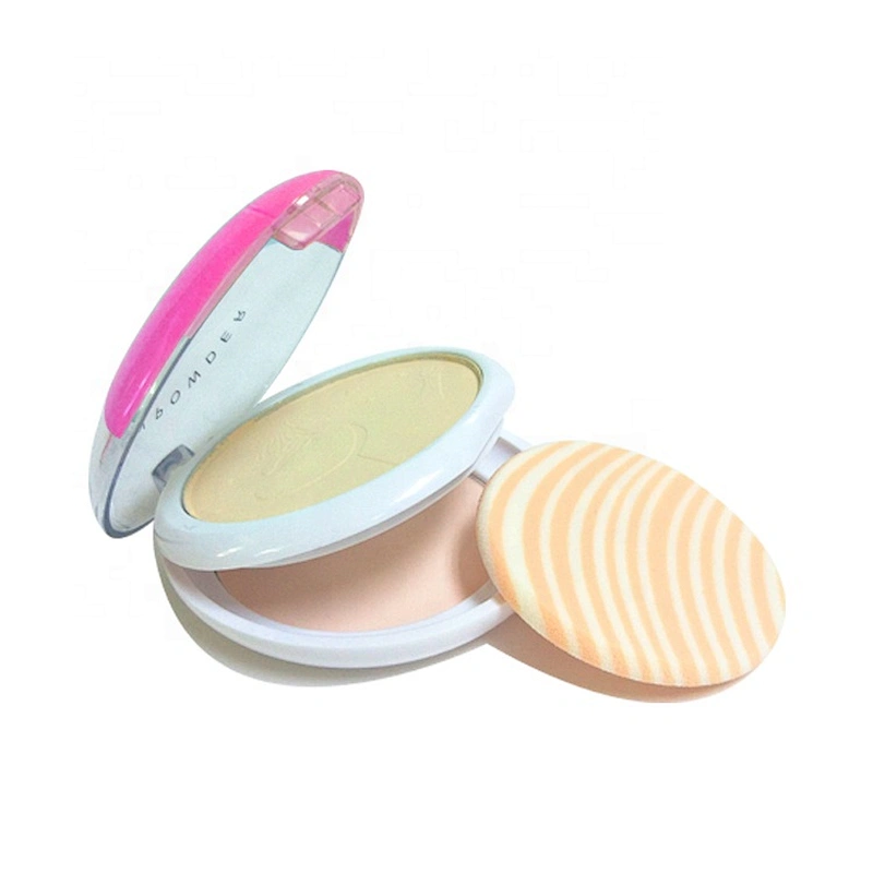Face Powder Makeupprofessional Cosmetics Lasting Double-Deck Powder Setting Waterproof Makeup