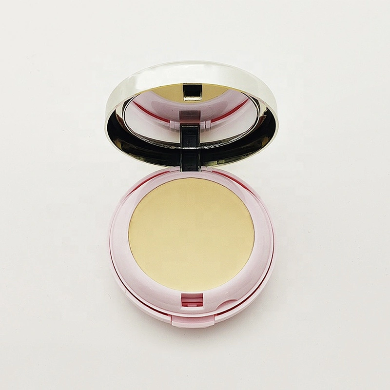 Pink Face Powder Makeup Logo Label Foundation Compact