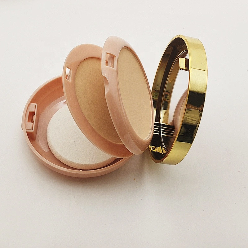 Face Makeup  Setting Powder 2 In 1 Pressed Powder Compact Foundation Private Label