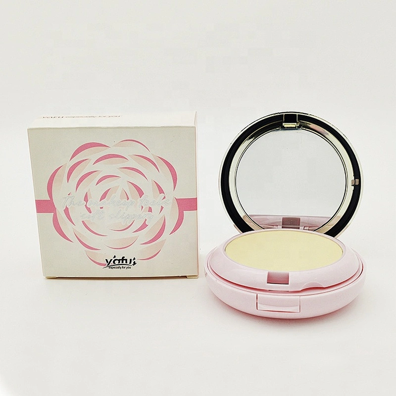 Pink Face Powder Makeup Logo Label Foundation Compact