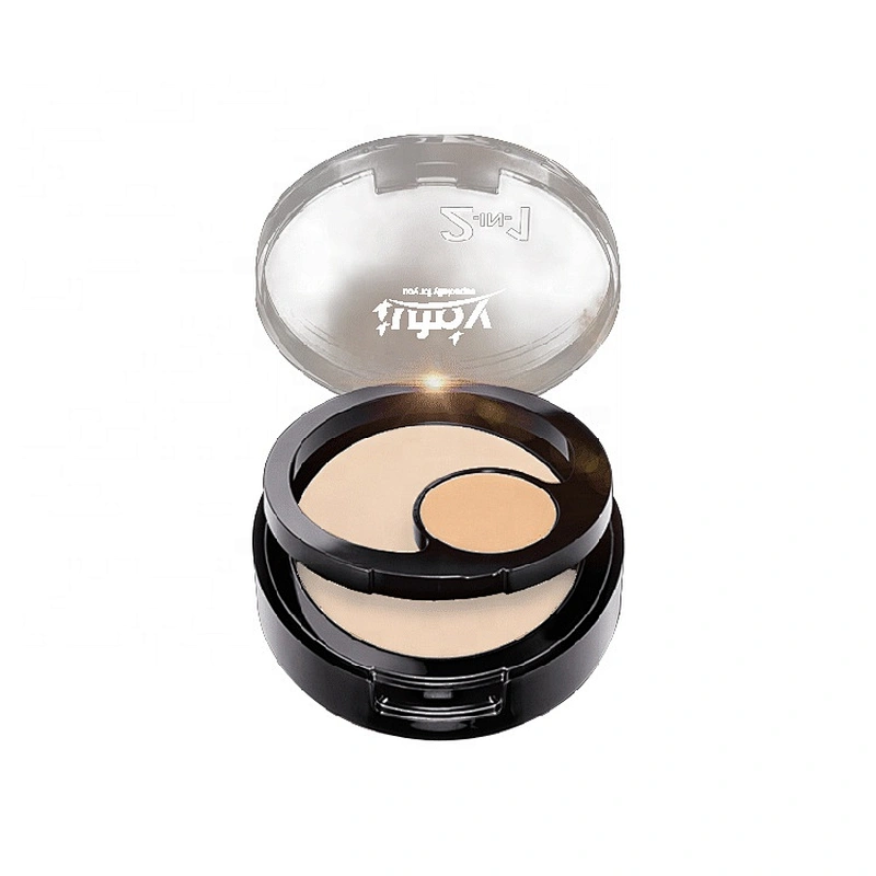 Powder Compact Makeup Foundation Pallet Oem Private Label Compact Make Up Powder