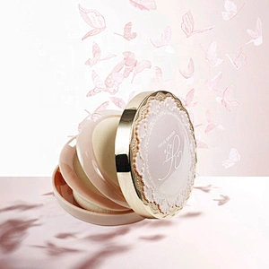 Face Makeup  Setting Powder 2 In 1 Pressed Powder Compact Foundation Private Label