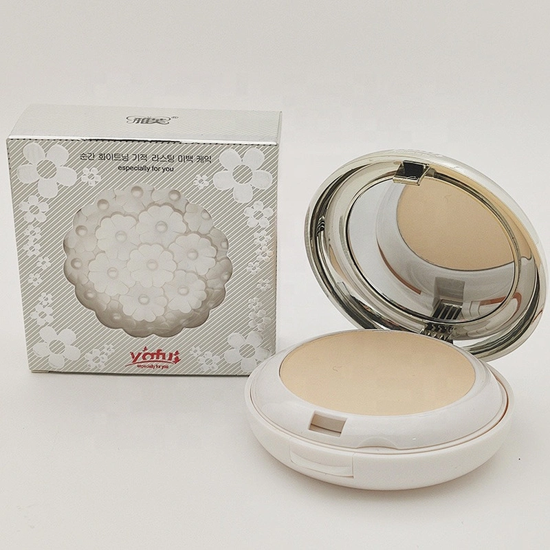 Clear Makeup Powder Compact Oem Private Label Compact Powder Face