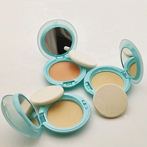 Beauty Lasting Double-Deck Powder Makeup Oem Private Label Makeup Powder Face