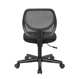 Low Price Medium Back Office Task Swivel Seat Adjustable Ergonomic Executive Computer Chair With Armrest