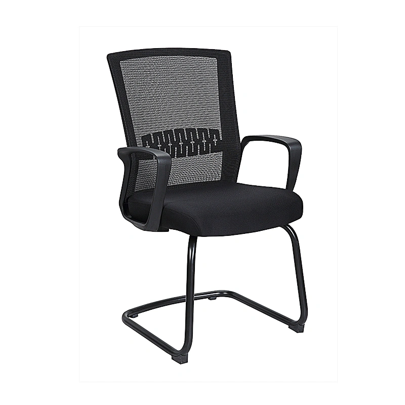 Swivel Style Mesh Chairs China Fixed Armrest Modern Mesh Fabric Ergonomic Office Mesh Visitor Chair