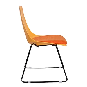 MOQ 5 Cool Commercial Fiberglass Office Leisure Sofa,Side Chair
