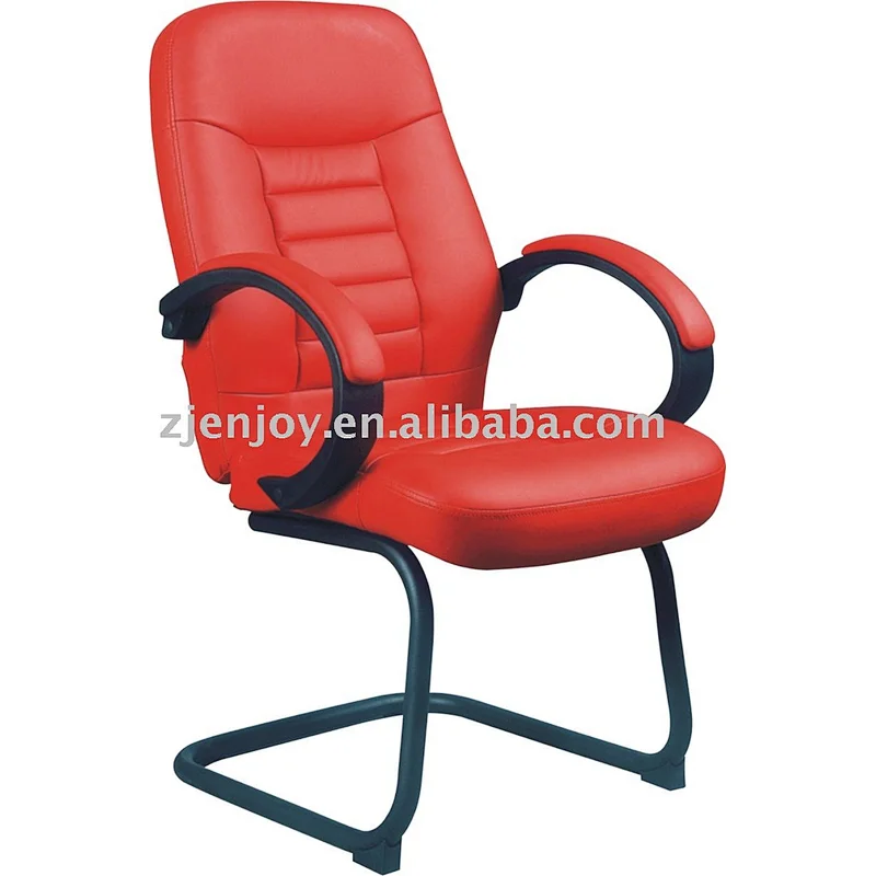 KB-9601C high quality Red color high back leather office seats chair