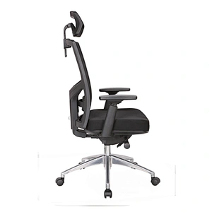 Pp Armrest Plastic Fiber Engineering Lifting Modern Ergonomic Staff High Back Office Executive Mesh Chair Swivel