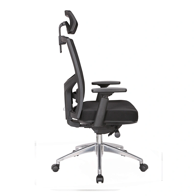 Pp Armrest Plastic Fiber Engineering Lifting Modern Ergonomic Staff High Back Office Executive Mesh Chair Swivel