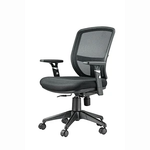 Anji chairs staff ergonomic swivel mesh computer office chair with wheel