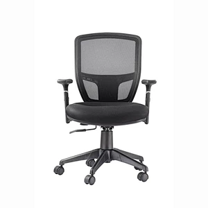 Anji chairs staff ergonomic swivel mesh computer office chair with wheel