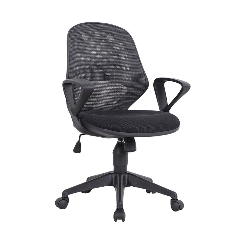 Anji Mid Medium Back Support Cushion Cheap Swivel Office Chair