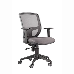 Anji chairs staff ergonomic swivel mesh computer office chair with wheel