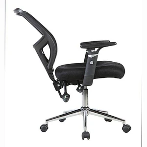 Anji chairs staff ergonomic swivel mesh computer office chair with wheel