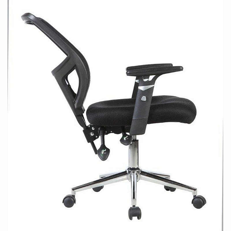 Anji chairs staff ergonomic swivel mesh computer office chair with wheel