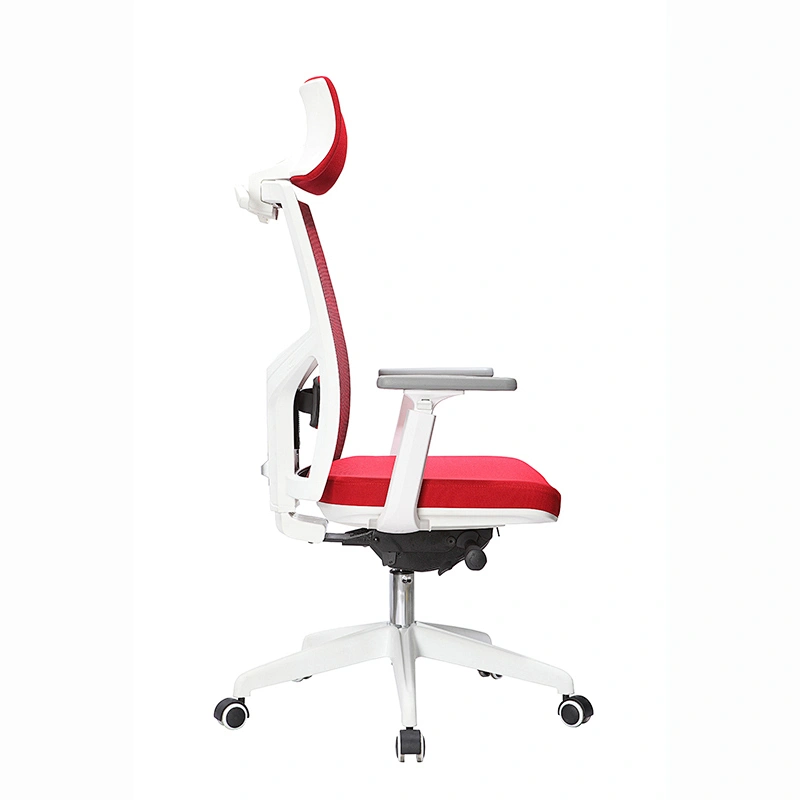 china sullpier headrest arm adjustable multifunction mechanism white luxury office chair up and down high back chair
