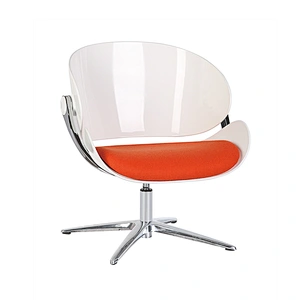 Modern Comfortable Swivel Leisure Sofa Chair Visitor Sofa Chair Without Wheel