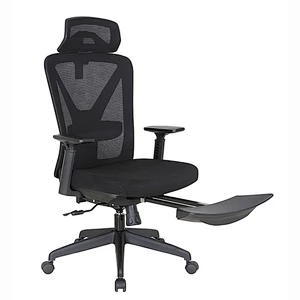 modern furniture BIFMA standard high back mesh fabric headrest executive office chair