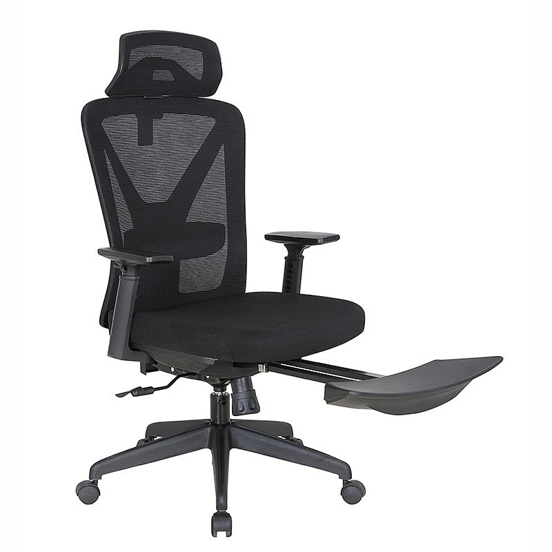 modern furniture BIFMA standard high back mesh fabric headrest executive office chair