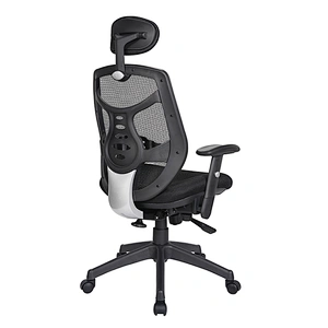 Furniture Mid-Back Black Mesh Task Office  Chair with Adjustable Arms