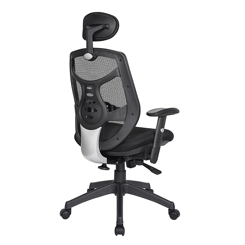 Furniture Mid-Back Black Mesh Task Office  Chair with Adjustable Arms
