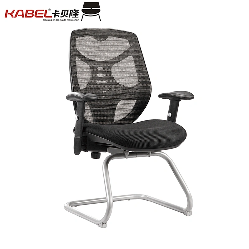 Modern Furniture Middle Back Mesh Parts Metal Frame Armrest Conference Visitor Office Chair/Guest Chair/Office Chair Vintage