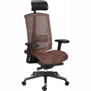 High-back Desk Chair Racing Style with Lumbar Support - Height Adjustable Seat,Headrest- Breathable Mesh Back,Foam Seat cushion