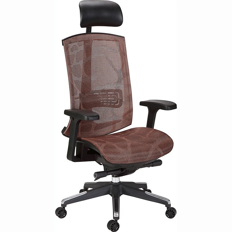 High-back Desk Chair Racing Style with Lumbar Support - Height Adjustable Seat,Headrest- Breathable Mesh Back,Foam Seat cushion
