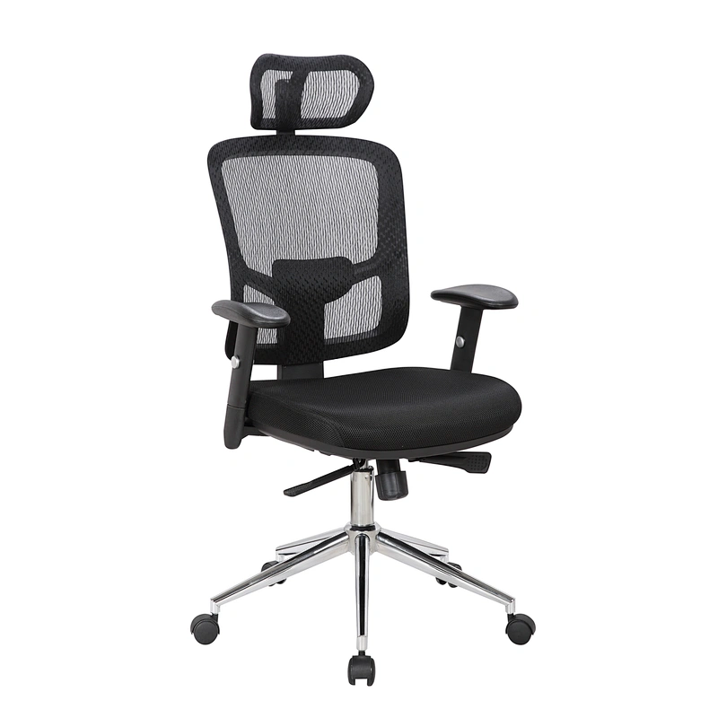 Wholesale Hot Selling Black Reception liftup locking Seat Swivel Mesh Ergonomic Executive Computer Office Chair
