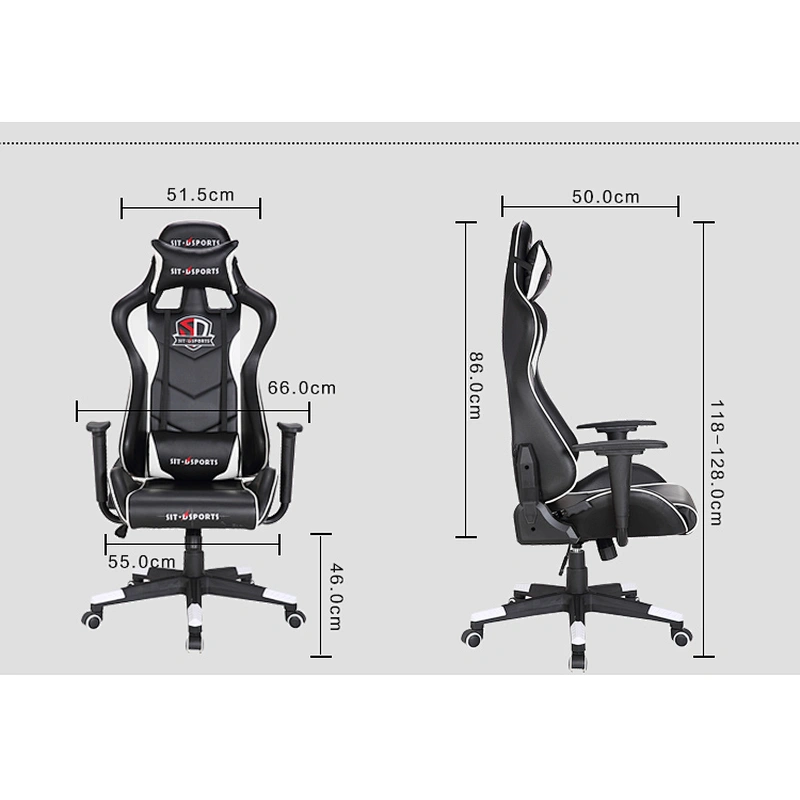 Racing Ergonomic Style PU Leather gaming chair racing gamer chair