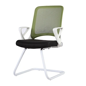 Hot selling office desk conference chair with fixed armrest