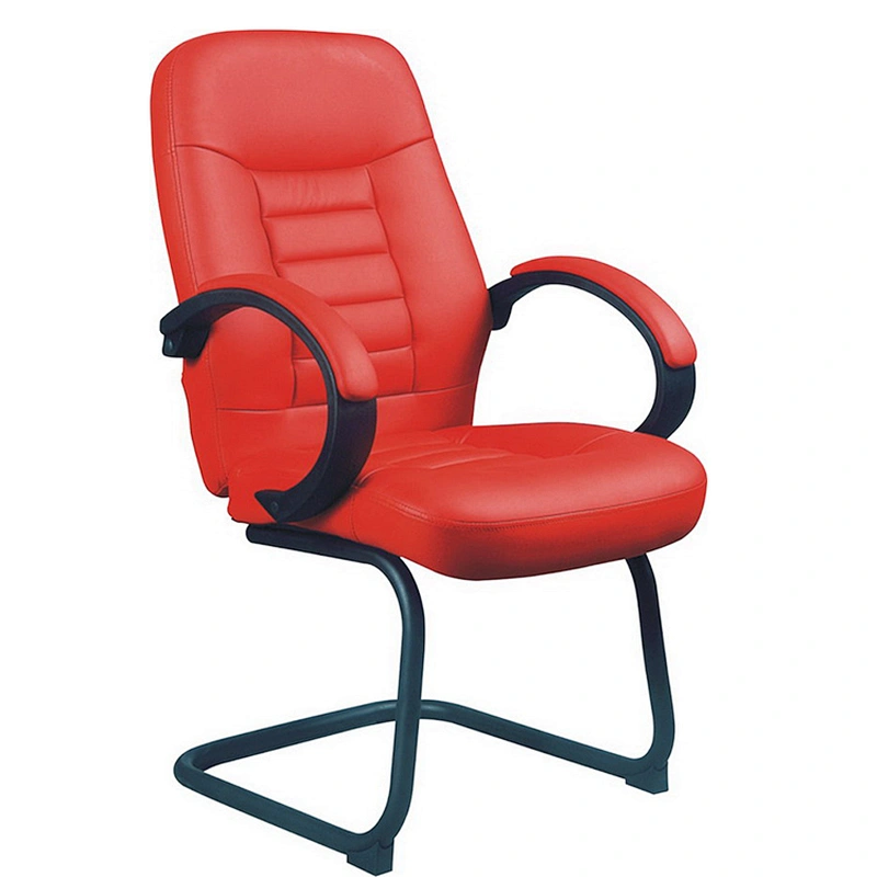 KB-9601C high quality Red color high back leather office seats chair