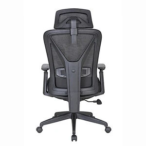 modern furniture BIFMA standard high back mesh fabric headrest executive office chair